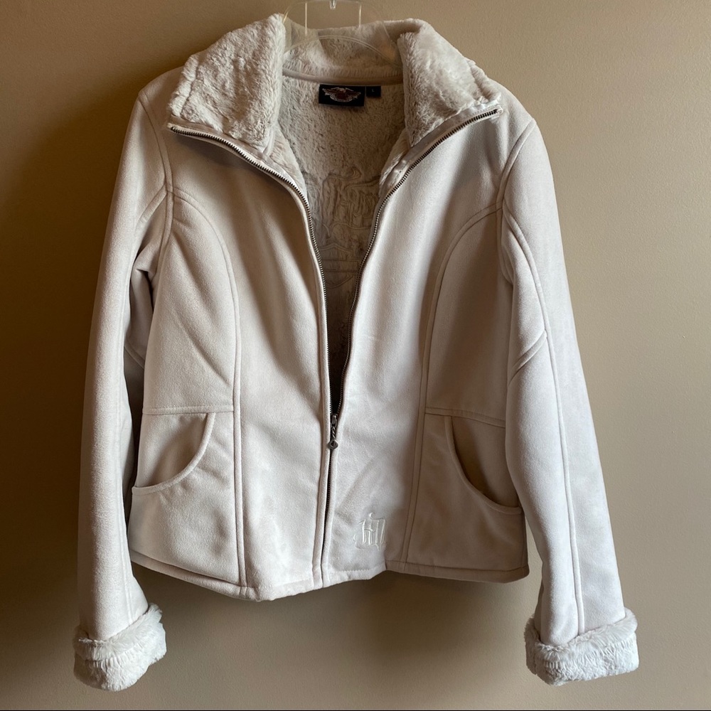 Tan Harley Davidson jacket